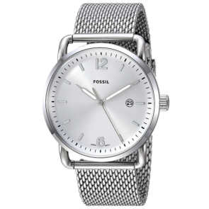 Bracelet de montre Fossil FS5418 Acier inoxydable Gris 22mm